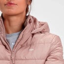 MP Women's Outerwear Lightweight Hooded Packable Puffer Jacket - Dust Pink - XS