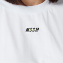 MSGM Active Women's Small Logo T-Shirt - White