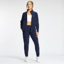 MP Women's Essential Fleece Zip Through Jacket – Marinblå - XXS