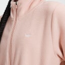 MP Women's Fleece Zip Through Jacket - Light Pink - XXS