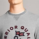 Keyworth Graphic Sweatshirt - Grey Marl