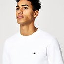 Long Sleeve Sandleford T-Shirt - White