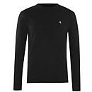 Long Sleeve Sandleford T-Shirt - Black