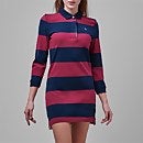 Worlington Rugby Dress - Damson/Navy