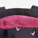 Eastleigh Embroidered Shopper Bag - Navy/Pink