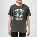 Riverdale Souths Side Serpent Unisex T-Shirt - Black Acid Wash