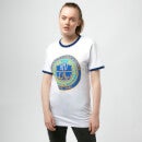Riverdale High T-Shirt Ringer Unisexe - Blanc / Bleu
