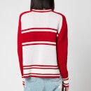 Golden Goose Women's Dianne Stripes Sweatshirt - Red/White - S