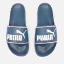 Puma Men's Leadcat Slide Sandals - Dark Denim/Puma White/High Risk Red