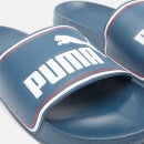 Puma Men's Leadcat Slide Sandals - Dark Denim/Puma White/High Risk Red