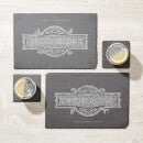 Game Of Thrones Placemat Engraved Slate Placemat - Set of 2