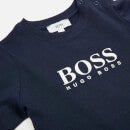 Hugo Boss Boys Baby Short Sleeve T-Shirt - Navy - 0-3 months