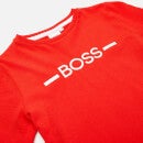 Hugo Boss Boys' Print Logo Short Sleeve T-Shirt - Bright Red