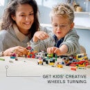 LEGO Classic: Briques et Roues Jeu de Construction Enfants +4 ans, Voiture Jouet (11014)