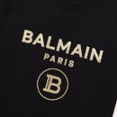 Balmain Girls' T-Shirt - Nero/Oro