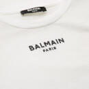 Balmain Boys' T-Shirt - Bianco/Nero - 8 Years