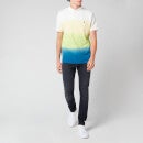 Polo Ralph Lauren Men's Custom Slim Fit Mesh Polo Shirt - Bright Navy Dip Dye Multi - S