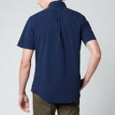 Polo Ralph Lauren Men's Slim Fit Seersucker Shirt - Astoria Navy