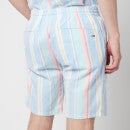 Tommy Jeans Men's Stripe 1 Shorts - Light Powdery Blue Multi