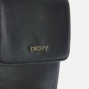 DKNY Women's Winona Flap Phone Cross Body Bag - Black