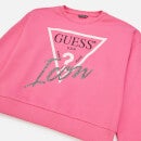 Guess Girls' Icon Active Top - Pop Pink