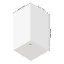 Wetwall Elite 2 Sided Wall Panel Kit Artic