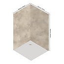 Wetwall Elite 2 Sided Wall Panel Kit Treviso