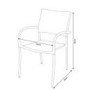 Bambrick 4 Seater Garden Dining Set Homebase