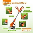 Flymo contour 20v store battery