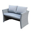 Bambrick 8 seater grey on sale rattan cube garden furniture set