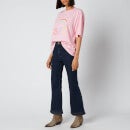See by Chloé Women's Sbc Sunset On Cotton Jersey T-Shirt - Quartz Pink