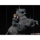 Iron Studios Harry Potter Statuette de luxe échelle 1/10 Ron Weasley au jeu d'échecs des sorciers 35 cm