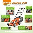 Flymo easistore 340r hotsell electric rotary lawn mower