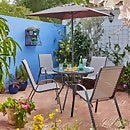 Andorra table and chairs hot sale homebase