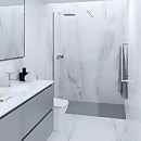 RAK Slate Grey Shower Tray - 1200x900mm
