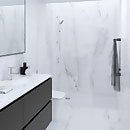 RAK Slate White Shower Tray  - 1400x900mm