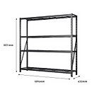 Heavy duty online shelving homebase