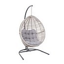 Florence Hanging Egg Chair Homebase