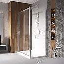 Lustre 1400mm Sliding Door Shower Enclosure
