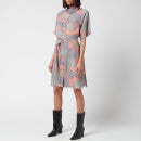 KENZO Women's Printed Belted Shirting Dress - Cherry - EU 40/UK 10