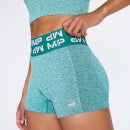 MP Damen Curve Booty Shorts — Energy Grün - S