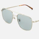 Dunhill Men's Metal Frame Sunglasses - Silver/Grey