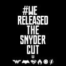 Justice League We Released The Snyder Cut Women's T-Shirt - Black