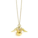 Harry Potter Golden Snitch Watch Necklace - Gold
