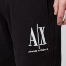 Armani Exchange Men's Ax Logo Sweat Shorts - Black