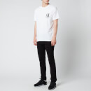 Armani Exchange Men's Small Ax Logo T-Shirt - White - S