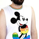 Cakeworthy Rainbow Mickey Drop Sleeve Tank