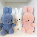 Miffy Recycled Teddy Sitting Toy - Pink