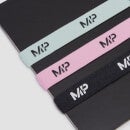MP-otsanauhat (3 kpl) - Musta/minttu/kirkas malva
