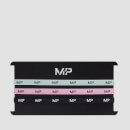 MP-otsanauhat (3 kpl) - Musta/minttu/kirkas malva